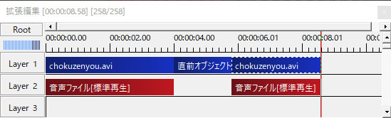 すんなりわかるaviutlの直前オブジェクトの使い方 やり方 Aviutl簡単使い方入門 すんなりわかる動画編集