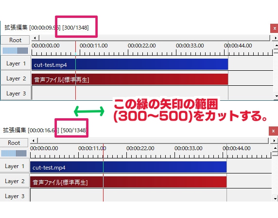 すんなりわかる Aviutlでの動画のカット編集のやり方 使い方 本体 拡張編集 Aviutl簡単使い方入門 すんなりわかる動画編集